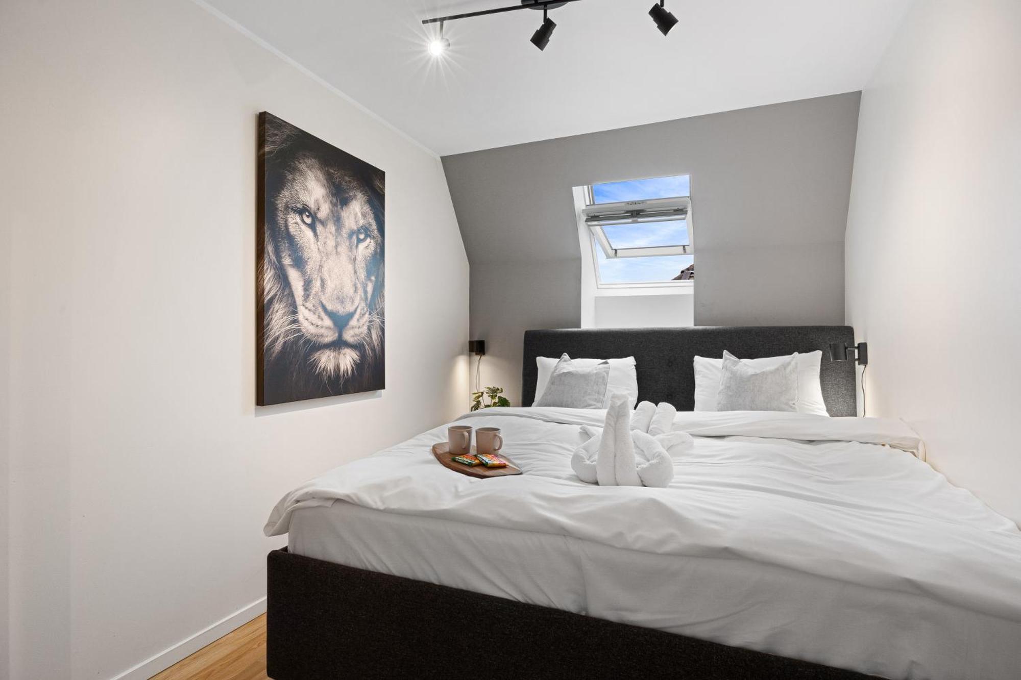 ベルゲン100Sqm 5Br Behind Bryggen - King Beds - Family Friendlyアパートメント エクステリア 写真