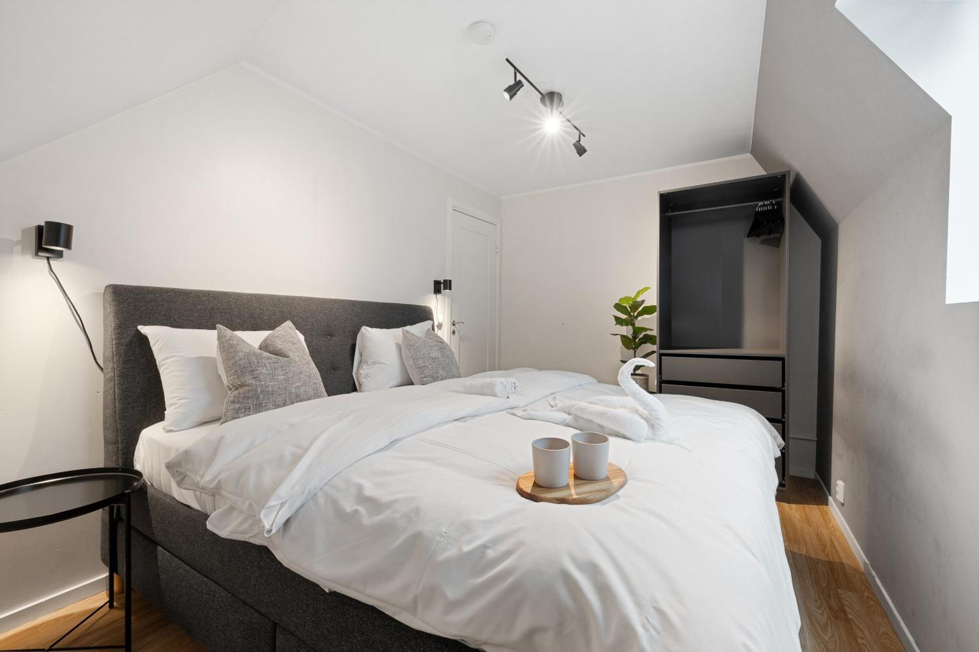ベルゲン100Sqm 5Br Behind Bryggen - King Beds - Family Friendlyアパートメント エクステリア 写真