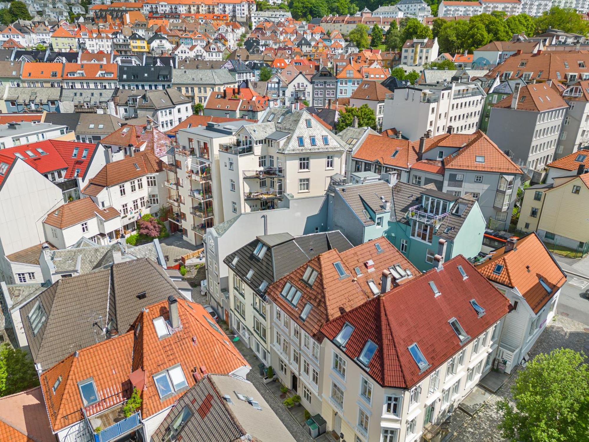ベルゲン100Sqm 5Br Behind Bryggen - King Beds - Family Friendlyアパートメント エクステリア 写真